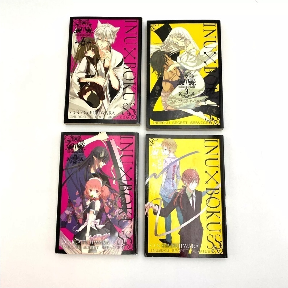 Inu X Boku SS, Vol. 2 - 5 by Cocoa Fujiwara, English Manga Lot of 4. Rare. - Picture 1 of 4